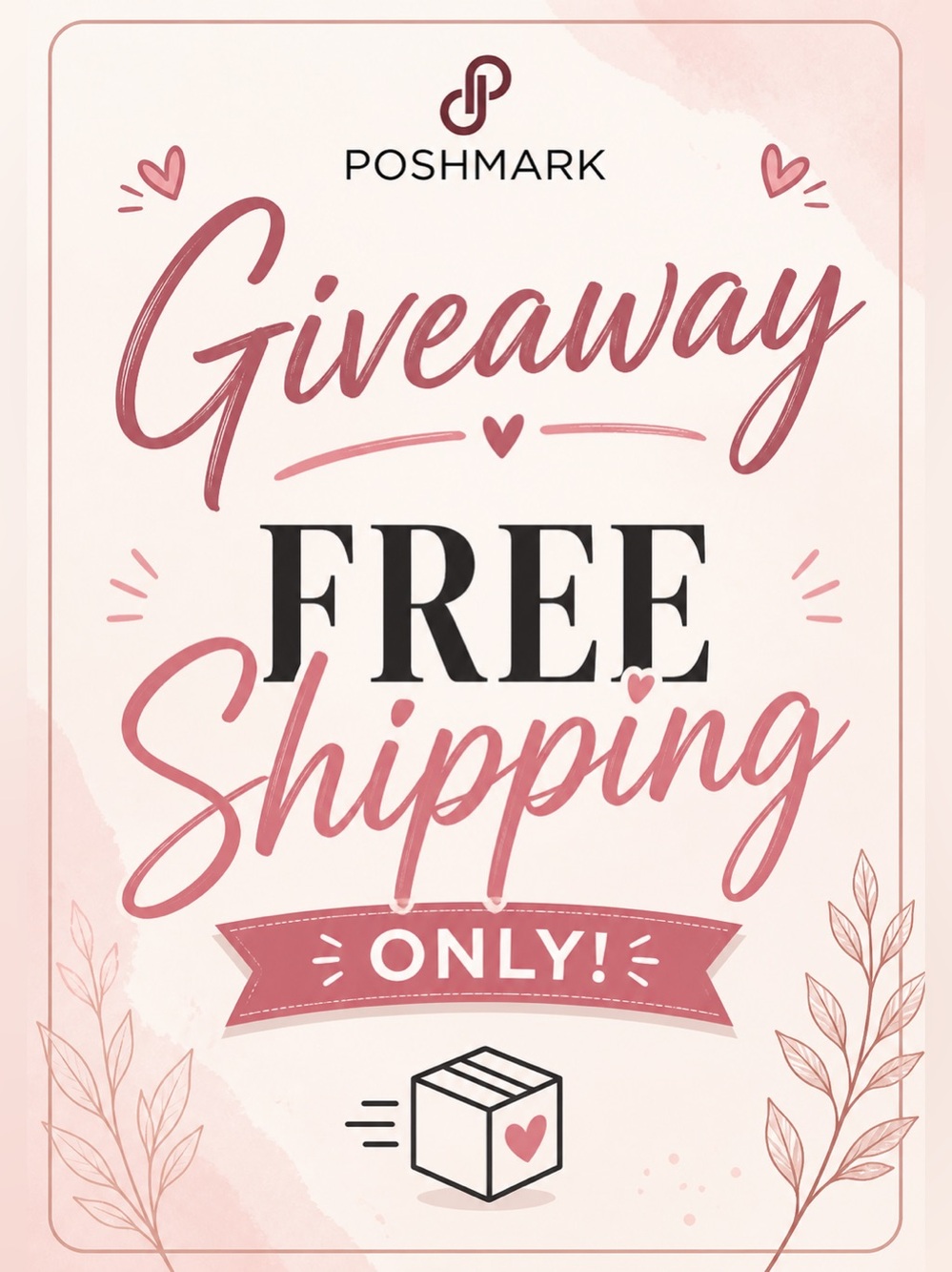 ⭐️⭐️⭐️ GIVEAWAY FOR FREE SHIPPING ONLY ⭐️⭐️⭐️